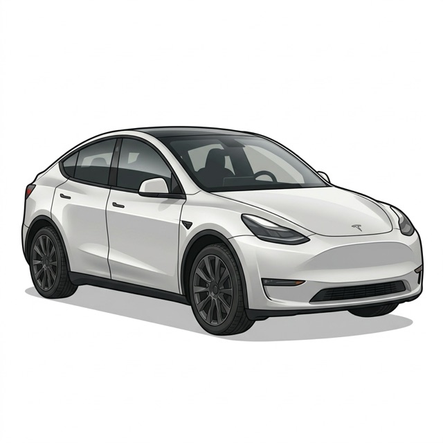 Illustration of a 2022 Tesla Model Y CARME Auto bought from its owner in Kanata, ON